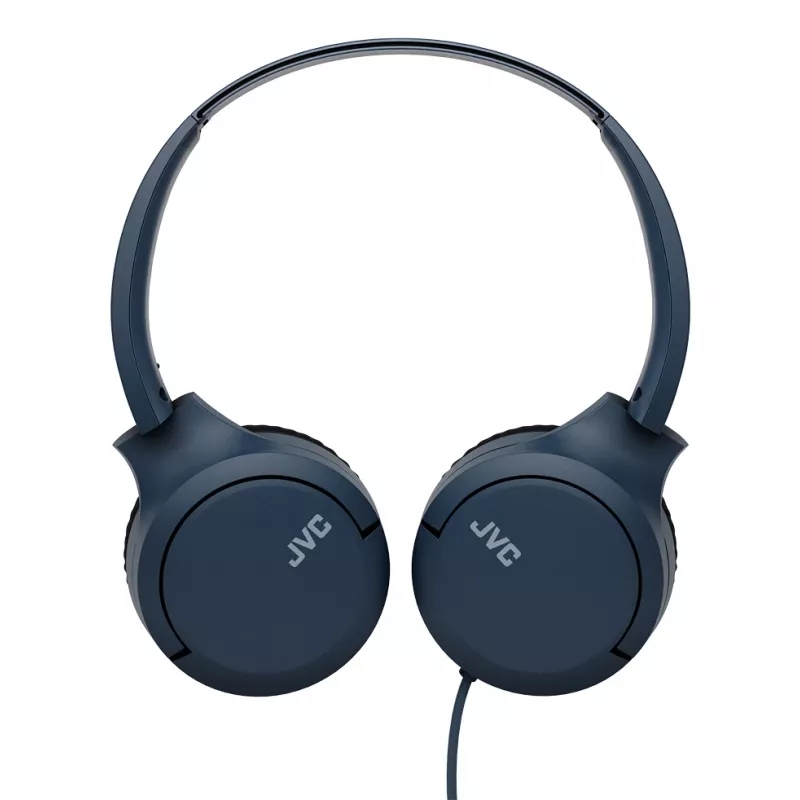 Juhtmega binauraalsed kõrvaklapid JVC HA-S33UCAU, peapaelaga, USB-C, 2 draiverit 2,97 cm, 20–20000 Hz, kaabel 1,2 m, sinine