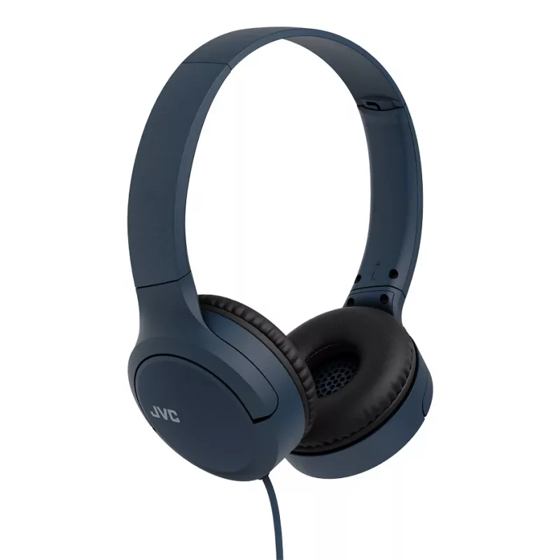 Juhtmega binauraalsed kõrvaklapid JVC HA-S33UCAU, peapaelaga, USB-C, 2 draiverit 2,97 cm, 20–20000 Hz, kaabel 1,2 m, sinine