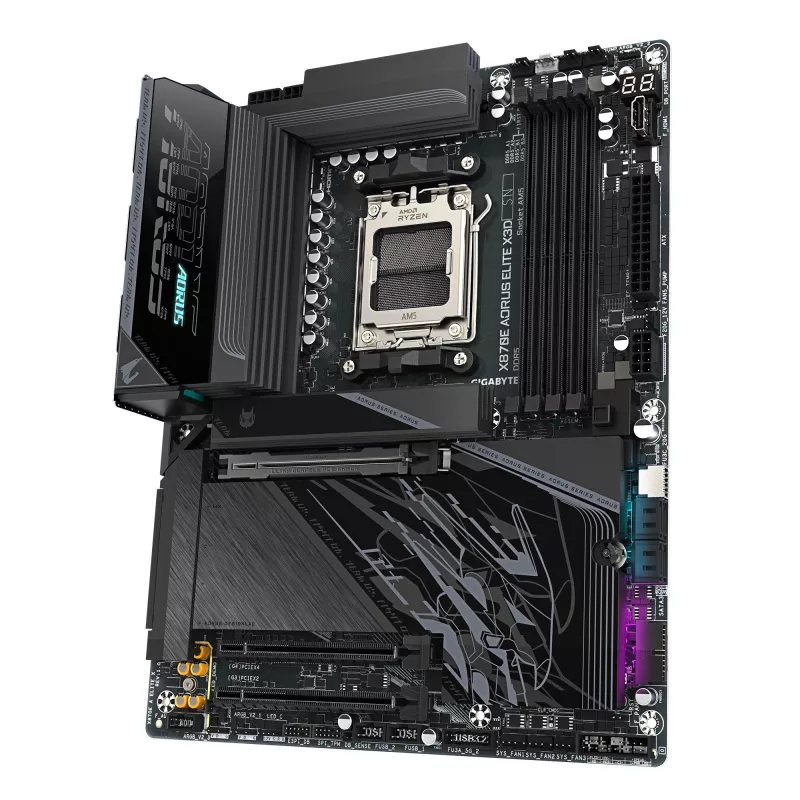 Emaplaat GIGABYTE X870E AORUS ELITE X3D, AMD AM5, ATX