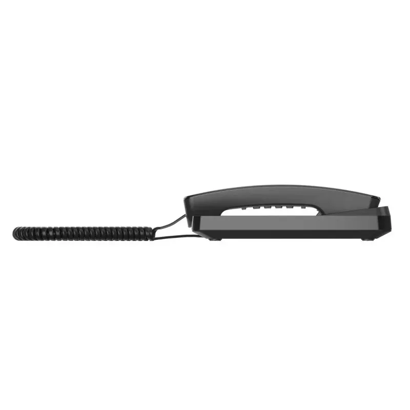 Analoogtelefon Gigaset DESK 200 juhtmega telefonitoruga, must
