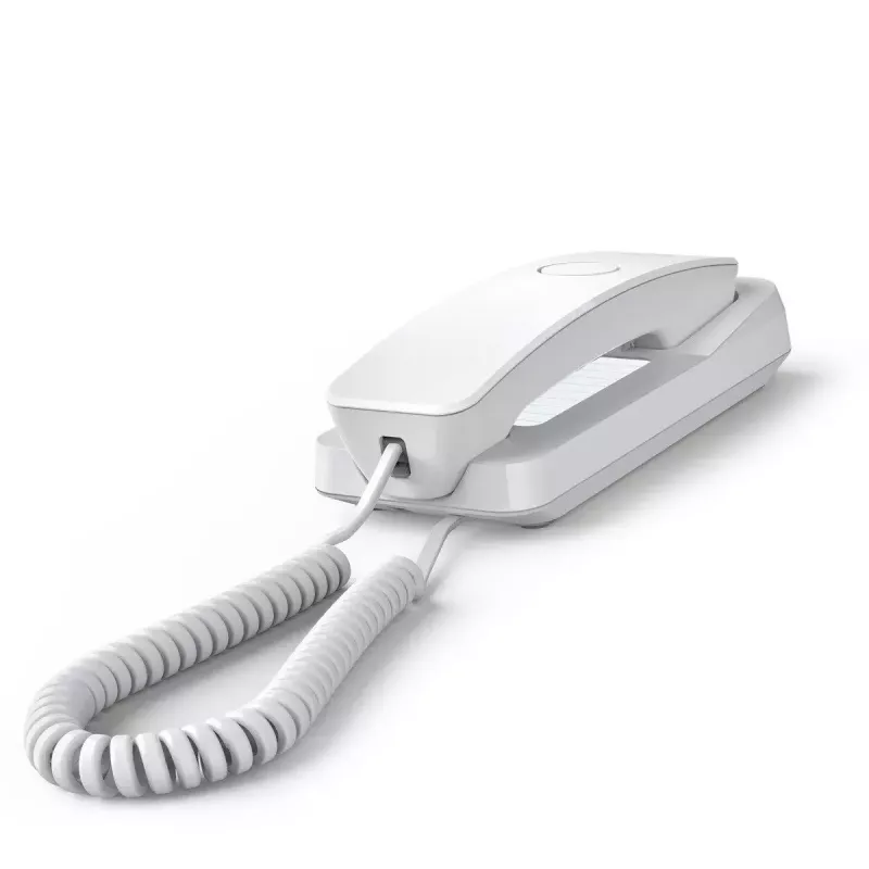 Analoogtelefon Gigaset Desk 200 Juhtmega telefonitoru Valge