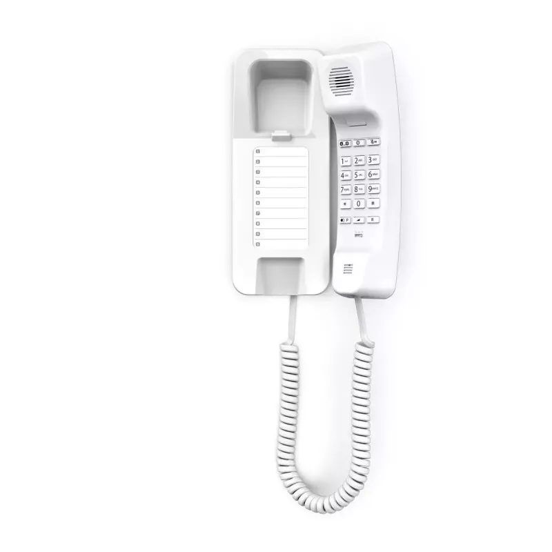 Analoogtelefon Gigaset Desk 200 Juhtmega telefonitoru Valge