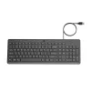 HP 150 juhtmega klaviatuur, täissuuruses (100%), juhtmega, USB, mehaaniline, QWERTY, must