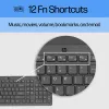 HP 150 juhtmega klaviatuur, täissuuruses (100%), juhtmega, USB, mehaaniline, QWERTY, must