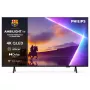 Televiisor Philips 55PUS8510 55 tolli QLED 4K Ultra HD, Titan OS, Wi‑Fi, Bluetooth 5.2, HDR10+, 3×HDMI, 2×USB, 20W, must