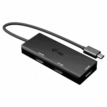 i-tec USB-C Triple 4K HDMI videoadapter, toiteedastus 100 W