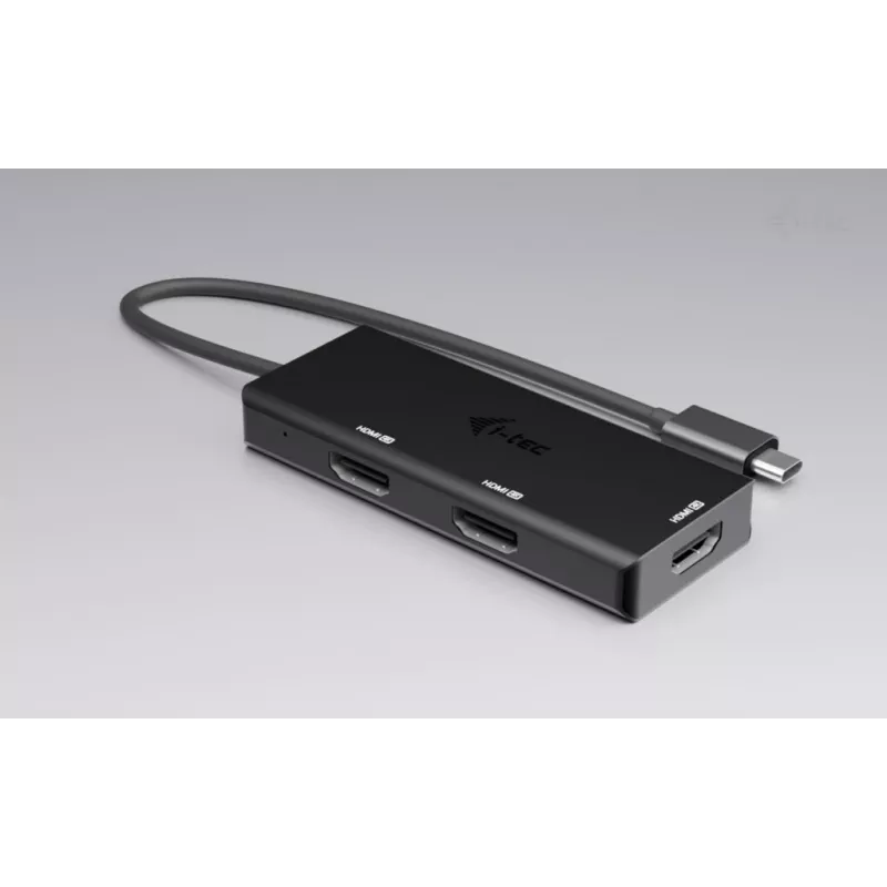 i-tec USB-C Triple 4K HDMI videoadapter, toiteedastus 100 W