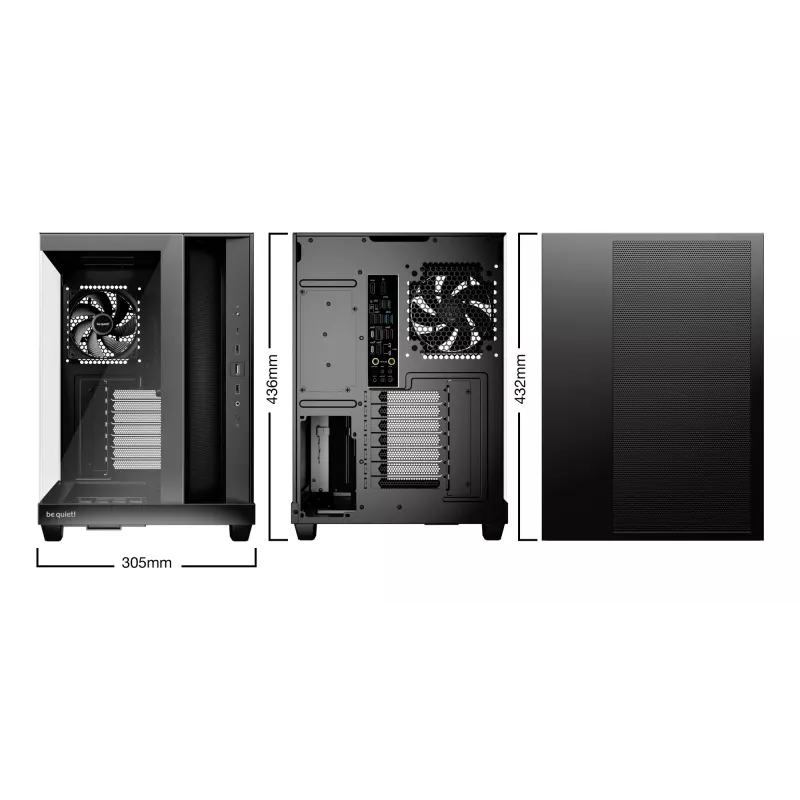 PC korpus be quiet! Light Base 500 Midi Tower Must