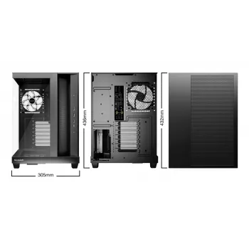 PC Case be quiet! Light Base 500 LX Must Midi Tower ATX 3x 120mm Fans