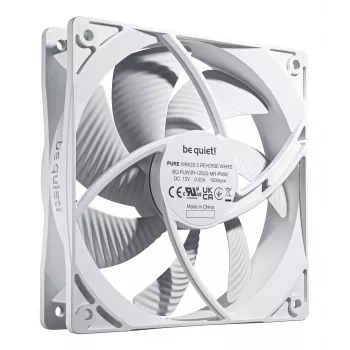 be quiet! Pure Wings 3 120mm | PWM Reverse Valge Triple-Pack Arvutikorpuse ventilaator 12 cm 3 tk