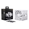 be quiet! Pure Wings 3 120mm | PWM Reverse Valge Triple-Pack Arvutikorpuse ventilaator 12 cm 3 tk
