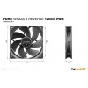 be quiet Pure Wings 3 120mm | PWM Reverse Triple-Pack Arvuti korpuse ventilaator 12 cm Must 3 tk