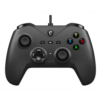 MSI FORCE GC200 mängukontroller Must USB mängupult Analoog / digitaalne Android, PC