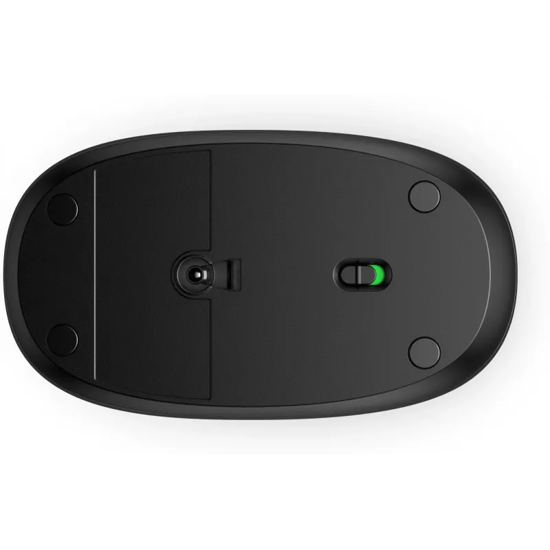 HP 240 must Bluetooth-hiir, mõlemakäeline, optiline, Bluetooth, 1600 DPI, must