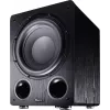 Aktiivne bassikõlar Magnat Alpha RS12 — 12-tolline draiver, 120 W RMS, 20–200 Hz, D-klass, must