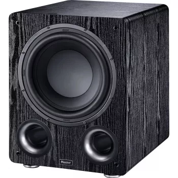 Aktiivne bassikõlar Magnat Alpha RS12 — 12-tolline draiver, 120 W RMS, 20–200 Hz, D-klass, must