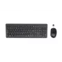 HP 330 juhtmevaba hiire ja klaviatuuri komplekt, täissuuruses (100%), juhtmevaba, RF-juhtmevaba, QWERTY, must, hiir kaasas