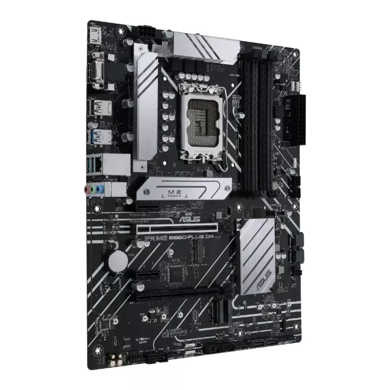 Emaplaat ASUS PRIME B660-PLUS D4 — Intel B660, LGA 1700, ATX, DDR4, 4× DIMM, 128 GB, 3× M.2, 2.5 Gb LAN