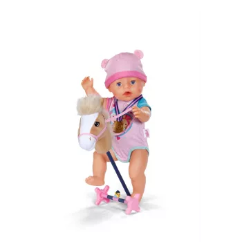 Nukutarvikute komplekt ZAPF BABY born Hobby Horsing Set 43 cm nukkudele, mitmevärviline, alates 3. eluaastast