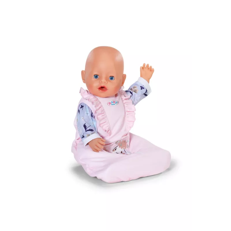 Nuku magamiskott ZAPF BABY born Sleeping Bag Flower, kangas, kokkupandav, alates 3. eluaastast