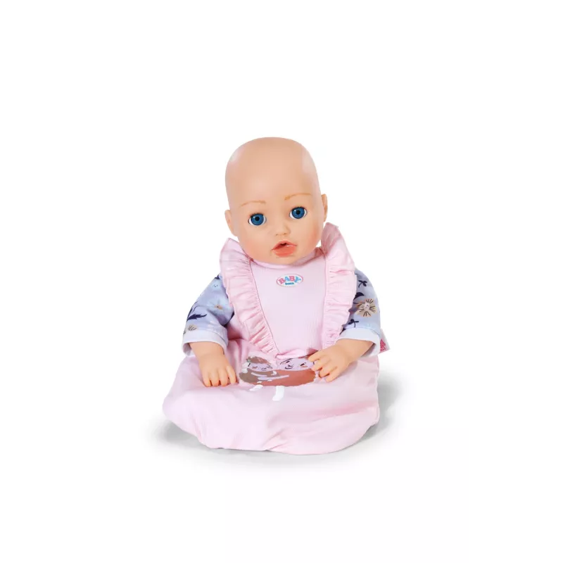 Nuku magamiskott ZAPF BABY born Sleeping Bag Flower, kangas, kokkupandav, alates 3. eluaastast