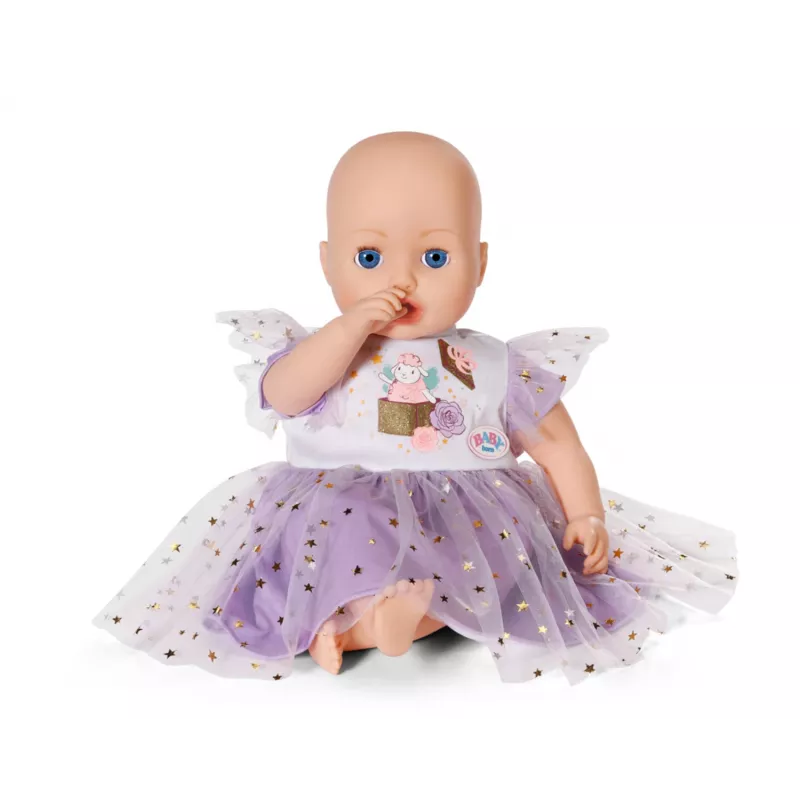Nukukleit ZAPF BABY born Lilla Tutu Kleit 43 cm nukkudele, kangas, mitmevärviline, kokkupandav, vanusele 3+