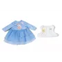 Nukukleit ZAPF BABY born Talvekleit 36 cm nukkudele, mitmevärviline, kokkupandav, vanusele 1+