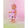 Nukukleit ZAPF BABY born Kleit Pinplayga 43 cm nukule, mitmevärviline, kokkupandav, vanus 3+
