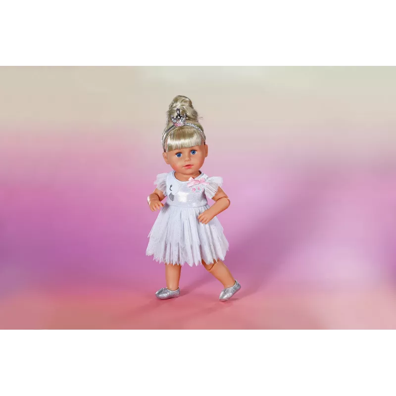 Nukuriiete komplekt ZAPF BABY born Ballerina-Outfit 43 cm nukkudele, mitmevärviline, soovitatav vanus 3+