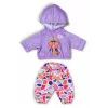 Nukuriiete komplekt ZAPF BABY born Hoodie Outfit 43 cm nukkudele, mitmevärviline, soovitatav vanus 3+