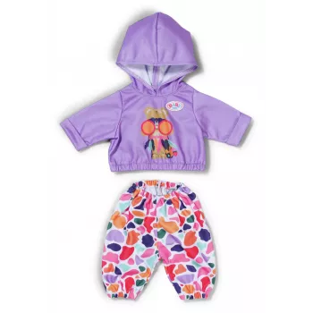 Nukuriiete komplekt ZAPF BABY born Hoodie Outfit 43 cm nukkudele, mitmevärviline, soovitatav vanus 3+