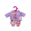 Nukuriiete komplekt ZAPF BABY born Hoodie Outfit 43 cm nukkudele, mitmevärviline, soovitatav vanus 3+
