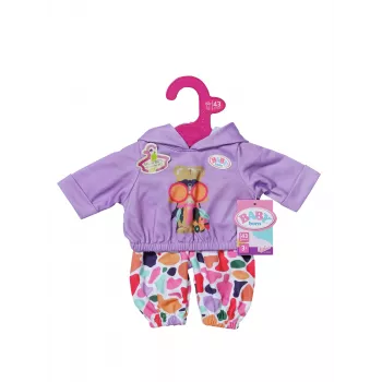 Nukuriiete komplekt ZAPF BABY born Hoodie Outfit 43 cm nukkudele, mitmevärviline, soovitatav vanus 3+