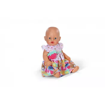 Nukukleit ZAPF BABY born Dress Fruit 43 cm nukkudele, mitmevärviline, kokkupandav, vanusele 3+