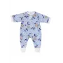 Nuku mähkimisriie ZAPF BABY born Romper sinine 43 cm nukkudele, riie, kokkupandav, vanus 3+
