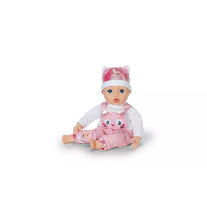 Nukuriiete komplekt ZAPF BABY born Onesie with Hat 43 cm nukkudele, mitmevärviline, kokkupandav, vanus 3+