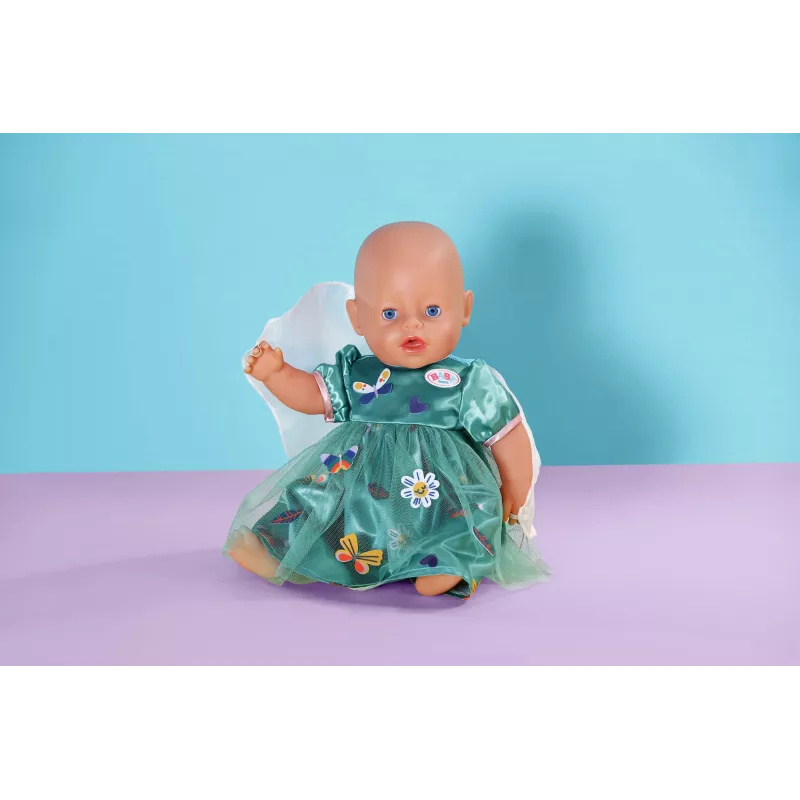 Nukukleit ZAPF BABY born Haldjakleit tiibadega 43 cm nukkudele, mitmevärviline, kokkupandav, vanusele 3+