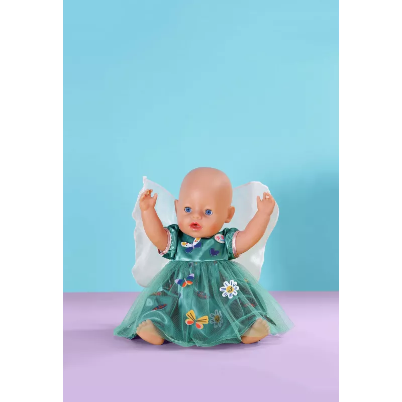 Nukukleit ZAPF BABY born Haldjakleit tiibadega 43 cm nukkudele, mitmevärviline, kokkupandav, vanusele 3+