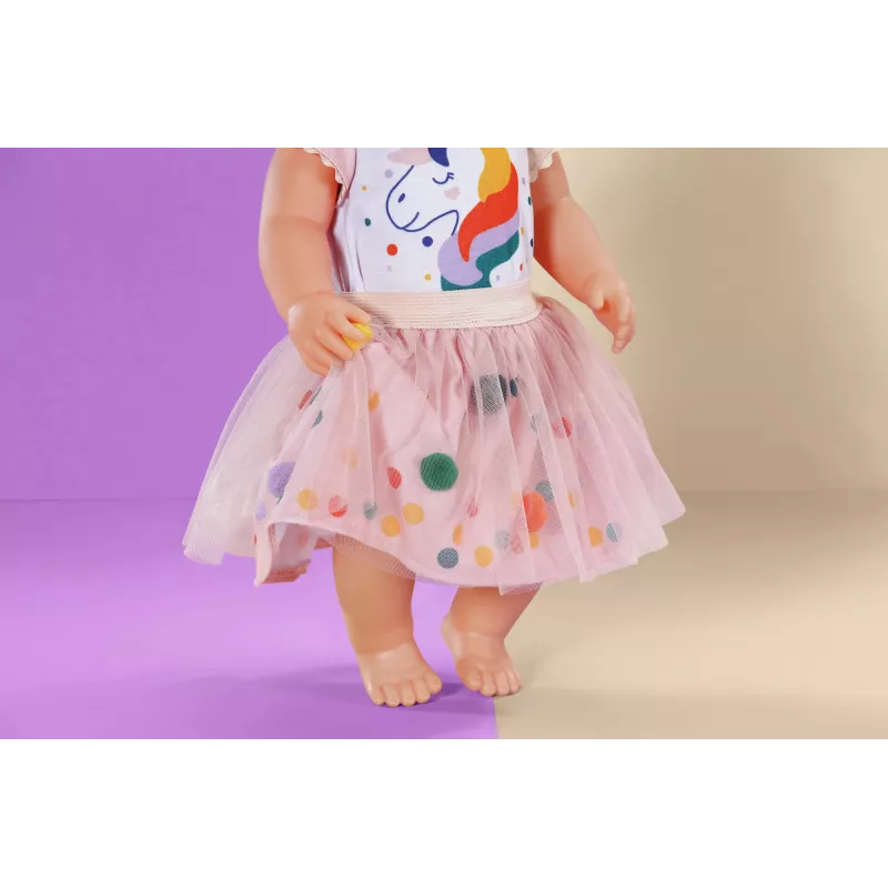 BABY born Tutu kleit Ükssarvik 43 cm nukukleit