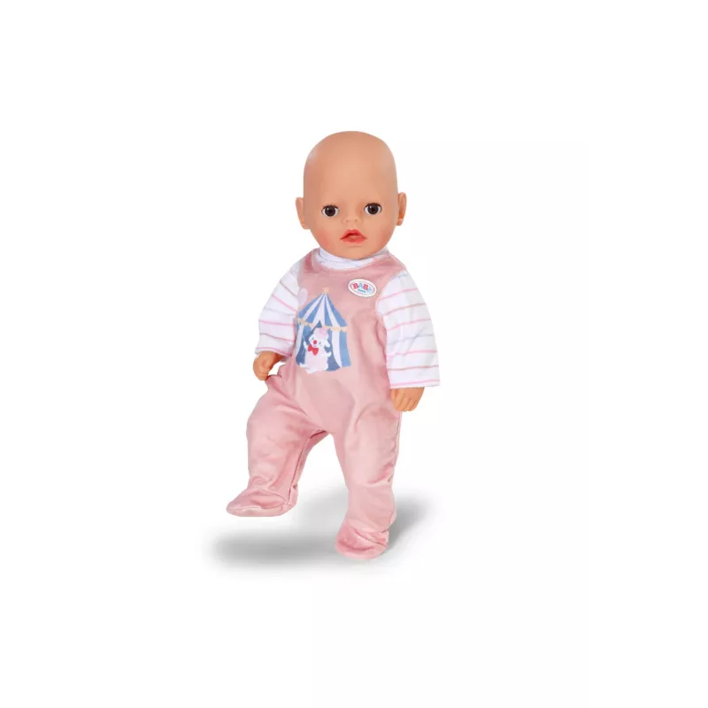 Nukukombinesoon ZAPF BABY born Romper Aprikoos 36 cm nukkudele, kangas, mitmevärviline, kokkupandav, vanus 1+