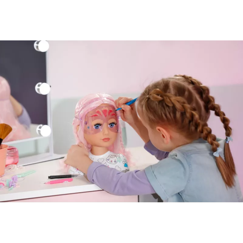 BABY born Styling Head Artist, meigi/soengu nukupäe, Naine, 3 aastat, Mitmevärviline
