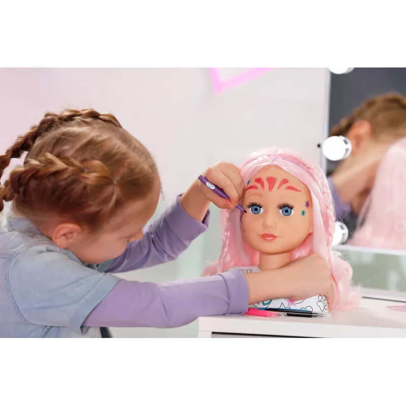 BABY born Styling Head Artist, meigi/soengu nukupäe, Naine, 3 aastat, Mitmevärviline