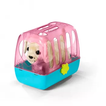 Nukukoer ZAPF BABY born My Dog Lucky koos karbiga – tekstiil/plastik, mitmevärviline, vanusele 3–12, vajab 4×AAA patareid