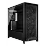 PC Midi Tower korpus CORSAIR FRAME 5000D RS — Must, ATX/EATX tugi, 3x140 mm esiventilaatorit, karastatud klaas, 250×556×542 mm
