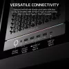 PC Midi Tower korpus CORSAIR FRAME 5000D RS — Must, ATX/EATX tugi, 3x140 mm esiventilaatorit, karastatud klaas, 250×556×542 mm