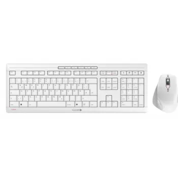 Klaviatuur CHERRY STREAM DESKTOP COMFORT juhtmeta täissuuruses QWERTZ
