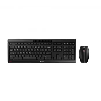 CHERRY Stream Desktop taaslaetav klaviatuur koos hiirega Universaalne RF Juhtmevaba QWERTY English Must