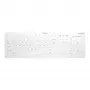 Contour Design Active Key Contour QuickClean Meditsiiniline klaviatuur Eemaldatav kate Täissuuruses Juhtmevaba Valge DE C8112