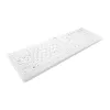 Contour Design Active Key Contour QuickClean Meditsiiniline klaviatuur Eemaldatav kate Täissuuruses Juhtmevaba Valge DE C8112