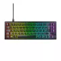 CHERRY K5V2 kompaktne klaviatuur mängimiseks USB QWERTZ saksa must 68 klahvi RGB LED
